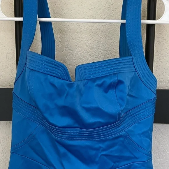 KAREN MILLEN | Satin Sheath Dress | Size 6 - Picture 8 of 9